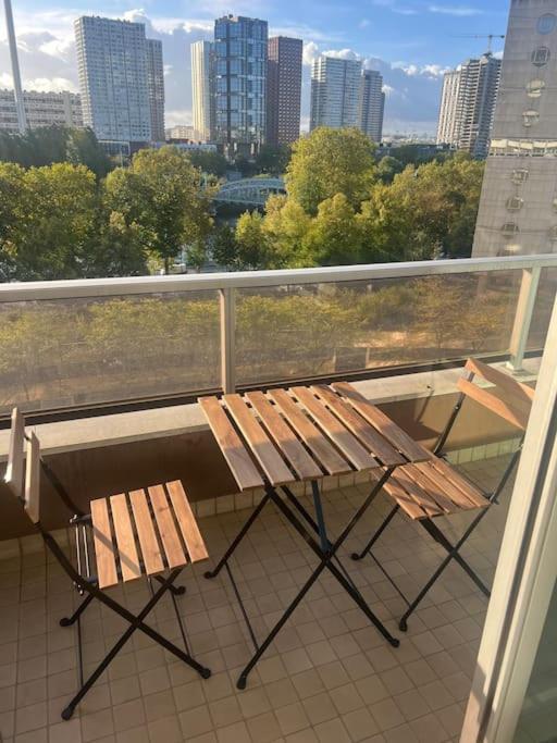 Tour Eiffel Terrasse Vue Seine Apartment Paris Ngoại thất bức ảnh